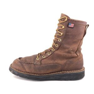 Danner Bull Run Moc Toe 8" Work Boots 10 EE